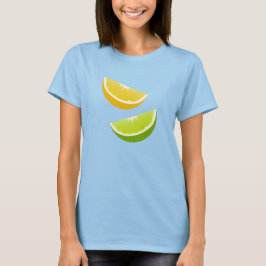 T - Shirt von Frauen mit Zitronen und Limonen Sche