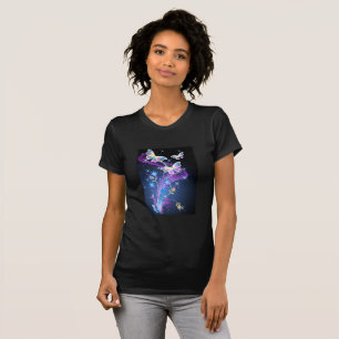 T - Shirt von Frauen/Schmetterlinge