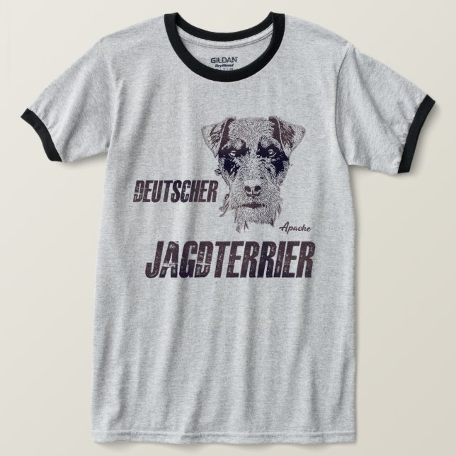 T - Shirt von German Hunting Terrier (Design vorne)