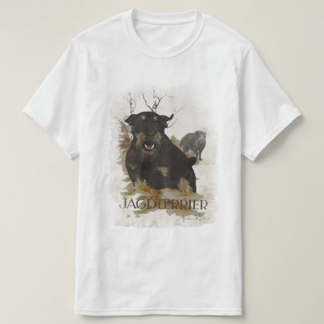 T - Shirt von German Hunting Terrier (Design vorne)