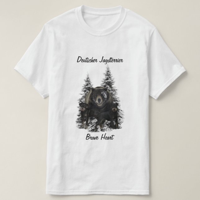 T - Shirt von German Hunting Terrier (Design vorne)