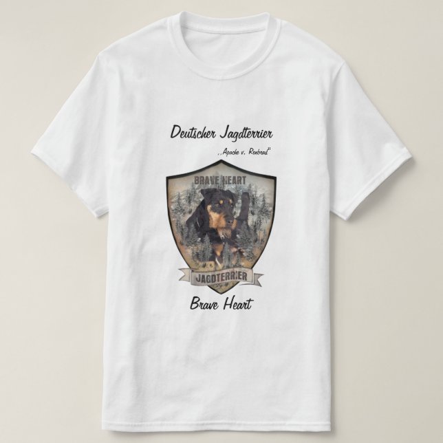 T - Shirt von German Hunting Terrier (Design vorne)