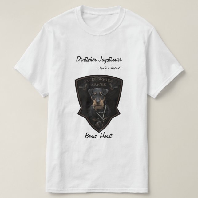 T - Shirt von German Hunting Terrier (Design vorne)