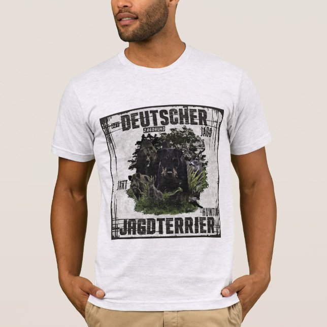 T - Shirt von German Hunting Terrier (Vorderseite)