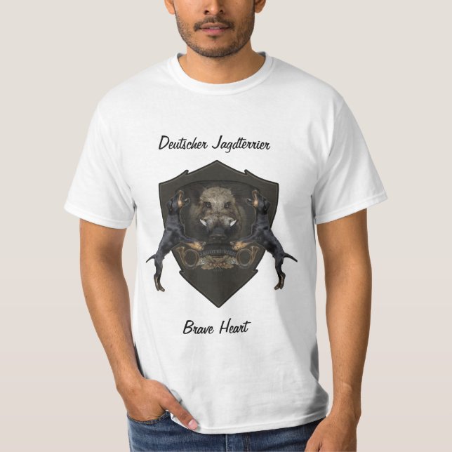T - Shirt von German Hunting Terrier (Vorderseite)