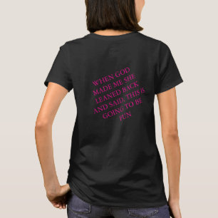 T-Shirt von Gott gemacht