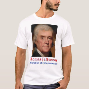 T - Shirt von Jefferson & Unabhängigkeitserklärung