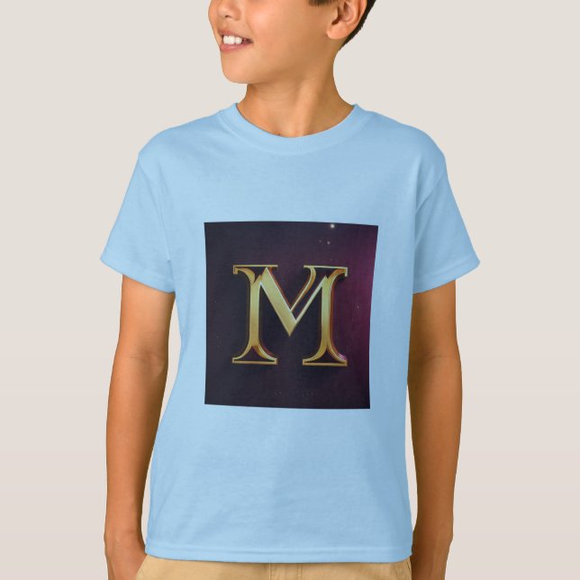 T - Shirt von Jungs - "M"-Logo (Vorderseite)