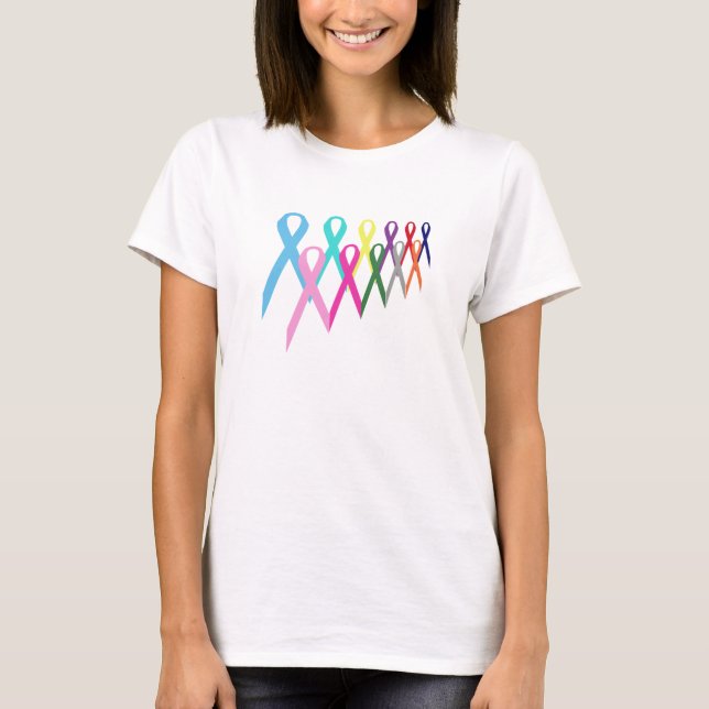 T - Shirt von Krebsribbons von Heard_ (Vorderseite)