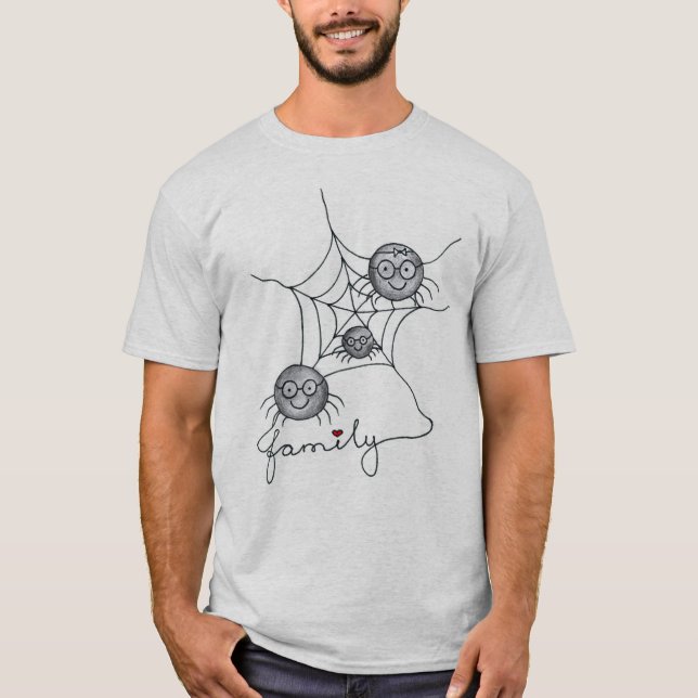 T - Shirt von lustigen Männern mit Bild (Vorderseite)