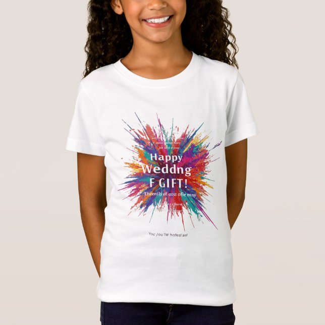 T - Shirt von Mädchen (Vorderseite)