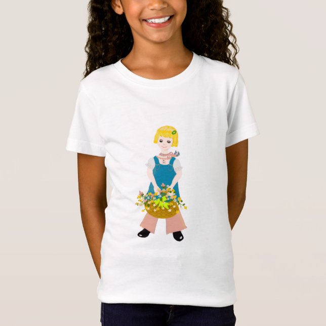 T - Shirt von Mädchen (Vorderseite)