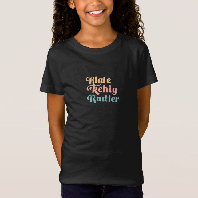 T - Shirt von Mädchen (Vorderseite)