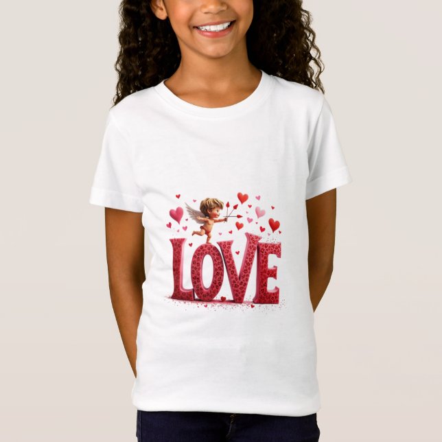 T - Shirt von Mädchen (Vorderseite)
