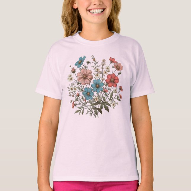 T - Shirt von Mädchen (Vorderseite)