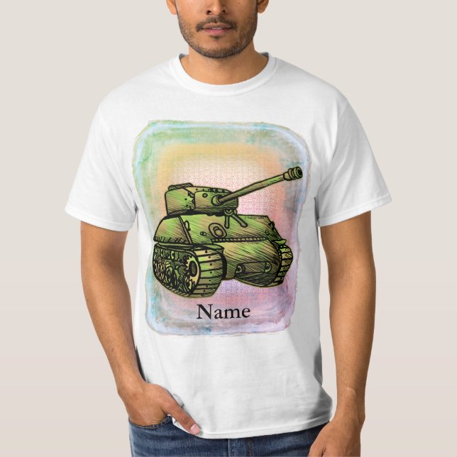 T - Shirt von Militärtanks (Vorderseite)