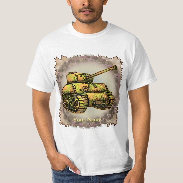 T - Shirt von Militärtanks (Vorderseite)