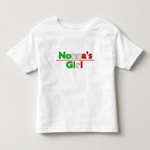 T - Shirt von Nonns Kleinkind zu Match mit Nonna