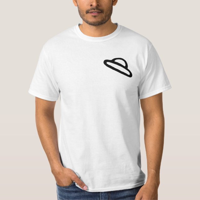 T - Shirt von Raumschiffen (Vorderseite)