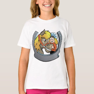 T - Shirt von Reiter- und Pferdemädchen