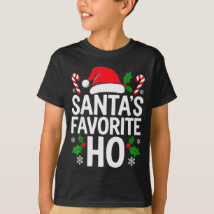 T-Shirt von Santas Liebling Ho Erwachsene Kinder L