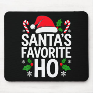 T-Shirt von Santas Liebling Ho Erwachsene Kinder L Mousepad