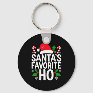 T-Shirt von Santas Liebling Ho Erwachsene Kinder L Schlüsselanhänger