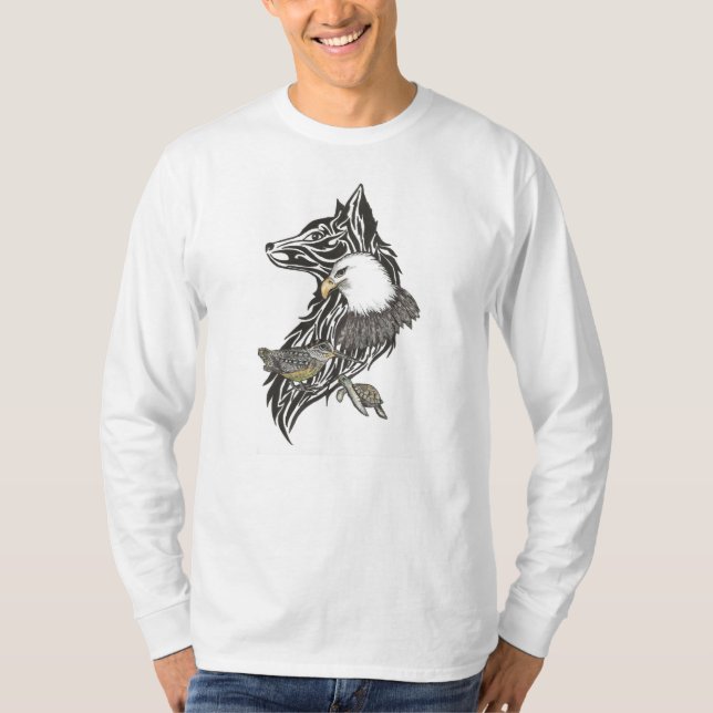 T - Shirt von Tier- und Vogelführern (Vorderseite)