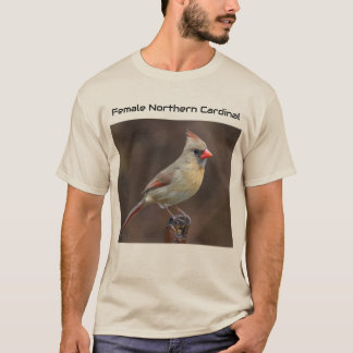 T - Shirt von Weibchen im Norden des Kardinals