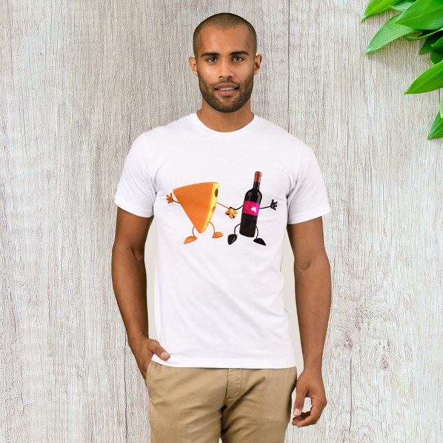 T - Shirt von Wein und Käse (Von Creator hochgeladen)