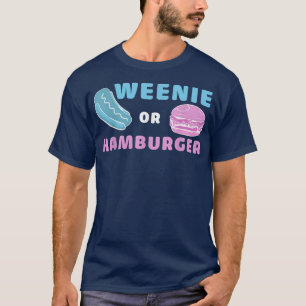 T - Shirt von Würstchen oder Hamburgern