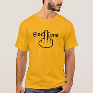 T - Shirt-Wahlen Gedreht T-Shirt