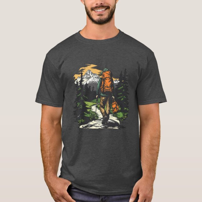 T - Shirt Wandern (Vorderseite)