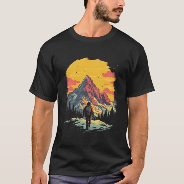 T - Shirt Wandern (Vorderseite)