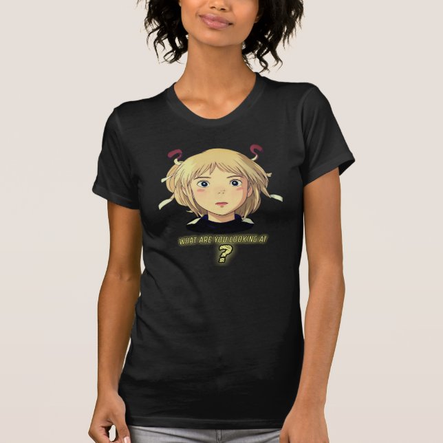 T-Shirt Was schaust du.  (Vorderseite)