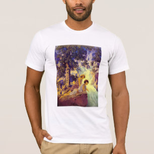 T - Shirt: Wasserfall - durch Maxfield Parrish T-Shirt