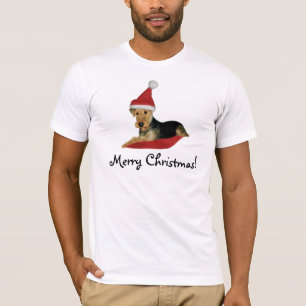 T-Shirt Weihnachten "Airedale Terrier"