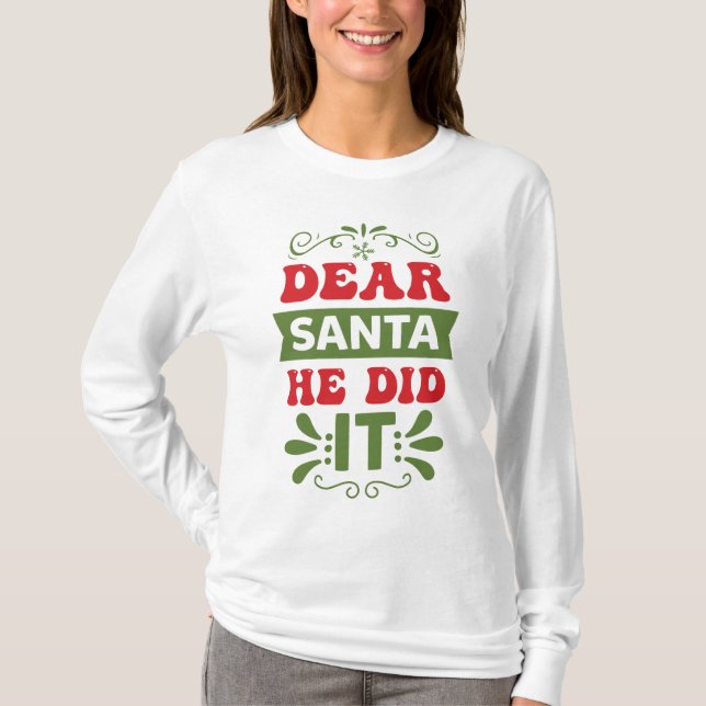 T - Shirt - Weihnachtsquoten (Vorderseite)