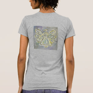 T - Shirt Weißer Engel (Bild auf der Rückseite)