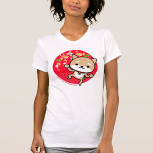 T - Shirt - Welpe - japanisches Rot