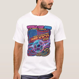 T-Shirt Weltmeisterschaft 2026 Gastgeber Mexiko