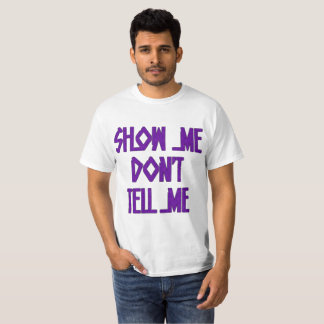 T - Shirt Wert anzeigen