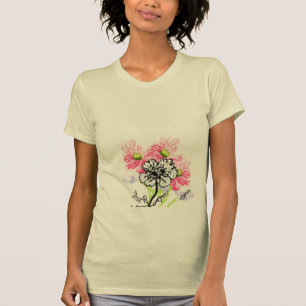 T-Shirt : Wilde Blumen