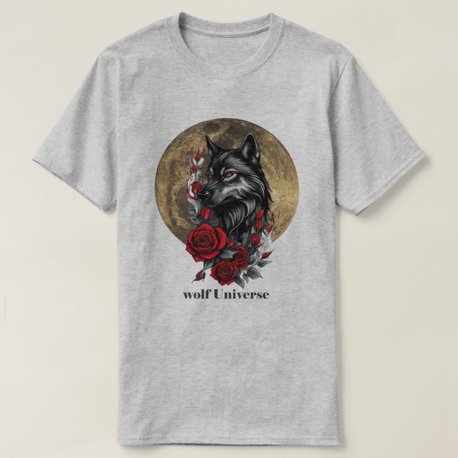 T - Shirt Wolf (Design vorne)