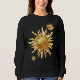 T-shirt Women Sun Design 2026 Sweatshirt