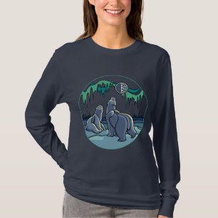 T - Shirt "Women's Bear Art" - Polar Bear Ladys Sh