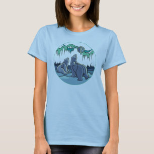 T - Shirt "Women's Bear Art" - Polar Bear Ladys Sh