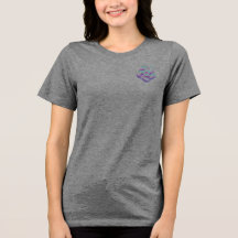 T SHIRT WOMENS BELLA TRI BLUME DESIGN