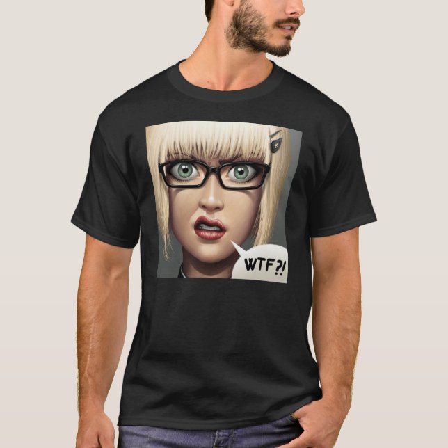 T-SHIRT · wtf?! (Vorderseite)