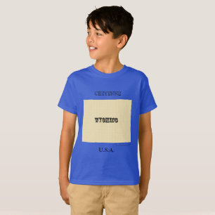 T - Shirt - Wunderbare Karte mit Stadt